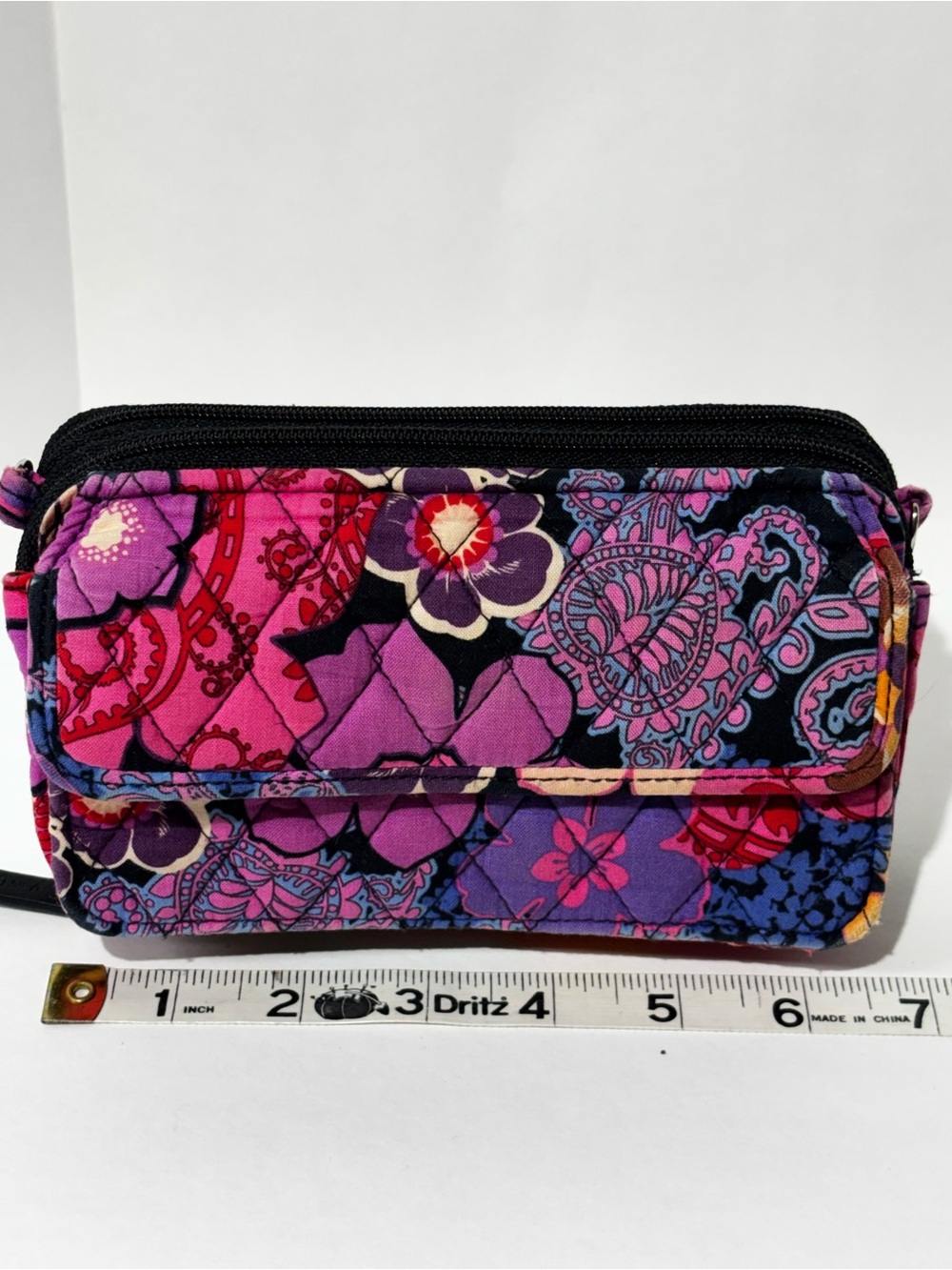 Vera Bradley “Floral Fiesta” All in One Crossbody/Wristlet